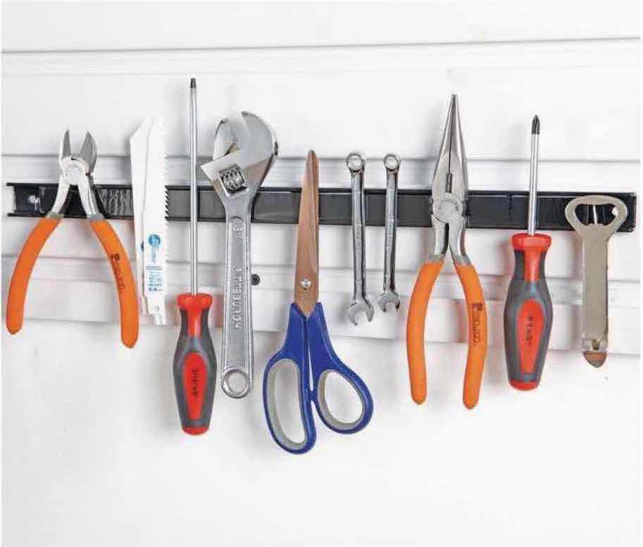 Photo 1 of NEW 2-PACK U.S. GENERAL 18” MAGNETIC TOOL HOLDER, BLACK (62178)