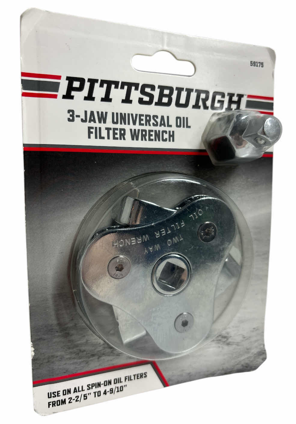 Photo 1 of NEW PITTSBURGH 3-JAW UNIVERSAL OIL FILTER WRENCH (59175)