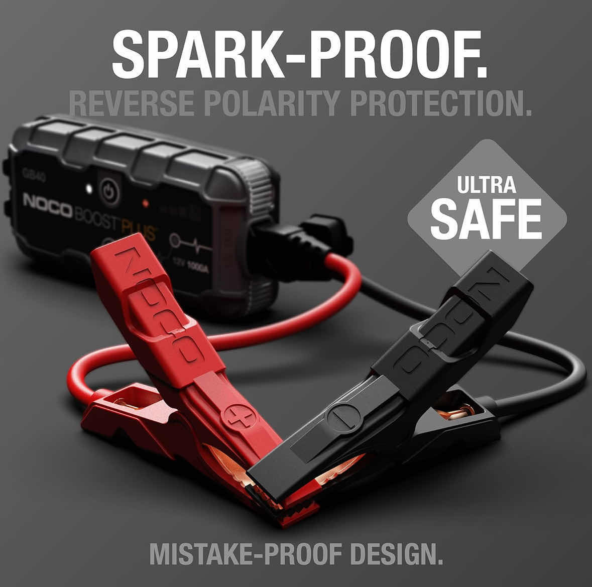 Photo 1 of NOCO BOOST PLUS ULTRASAFE JUMP STARTER 12V 1000A (GB40)