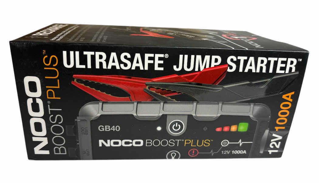 Photo 1 of NOCO BOOST PLUS ULTRASAFE JUMP STARTER 12V 1000A (GB40)