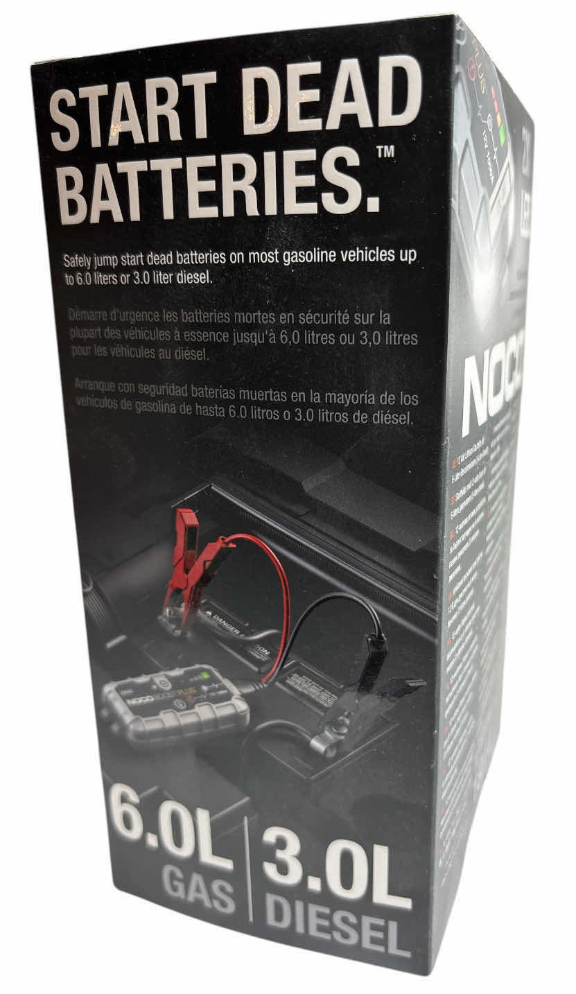 Photo 1 of NOCO BOOST PLUS ULTRASAFE JUMP STARTER 12V 1000A (GB40)