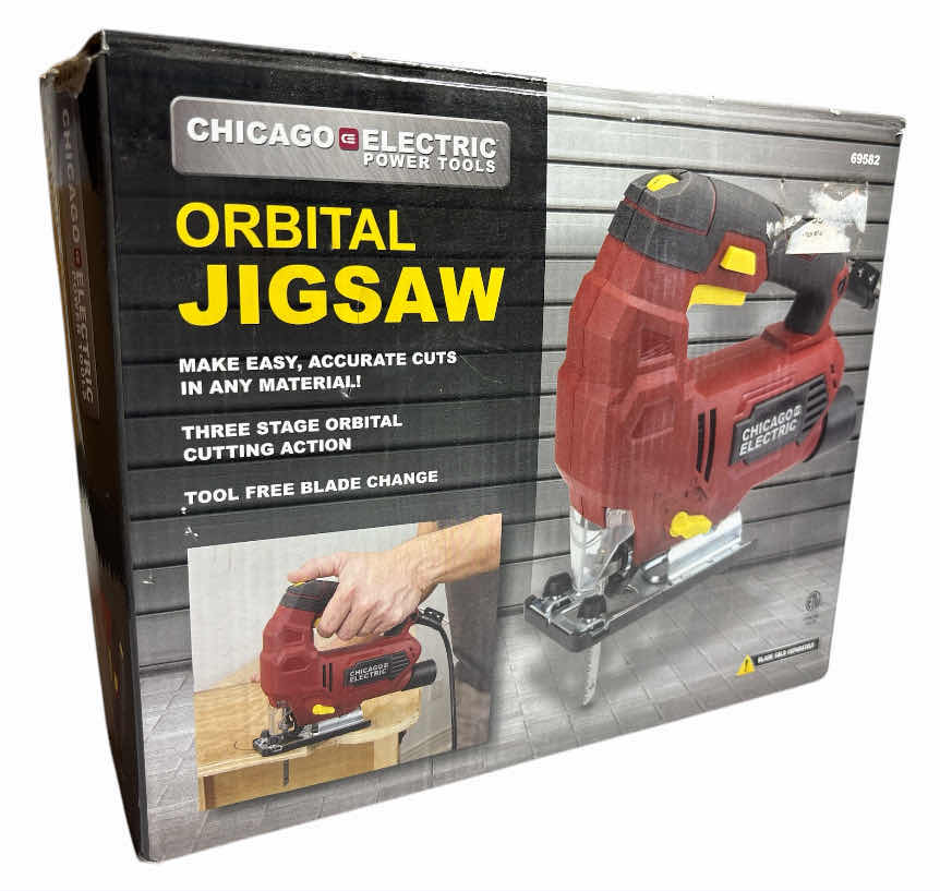 Photo 1 of CHICAGO ELECTRIC POWER TOOLS ORBITAL JIGSAW (69582)