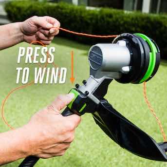 View 5 of EGO POWER+ 56V 15” SPLIT SHAFT BATTERY STRING TRIMMER, TOOL ONLY (ST1520S) & VARIOUS TRIMMER LINE PACKS