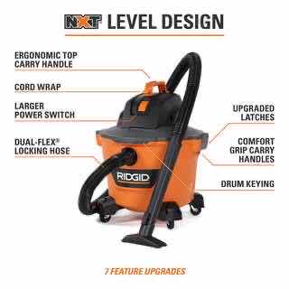 Photo 1 of RIDGID 9 GALLON WET/DRY VAC (HD0900)