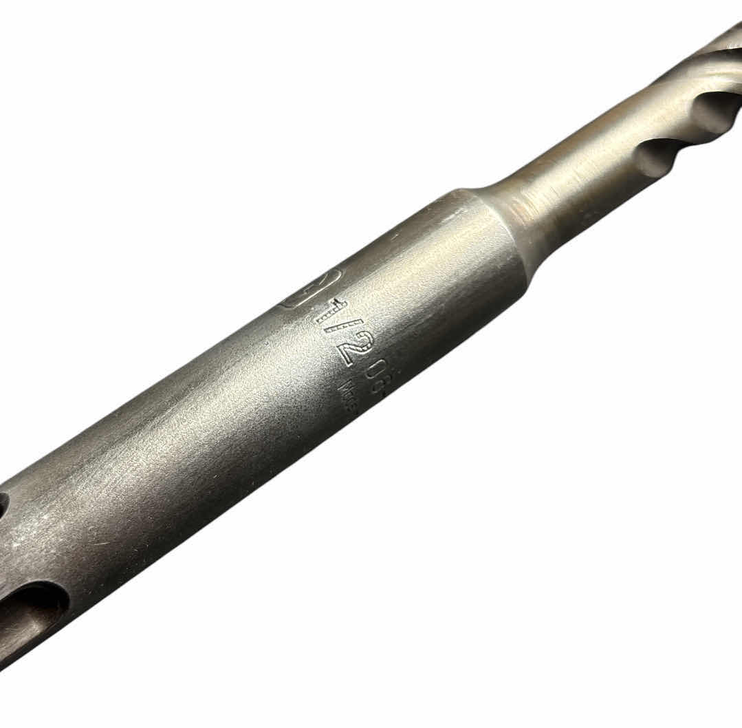 Photo 1 of SDS MAX 1/2”D SHANK, CARBIDE-TIPPED ROTARY& HAMMER DRILL BIT (B212.15)