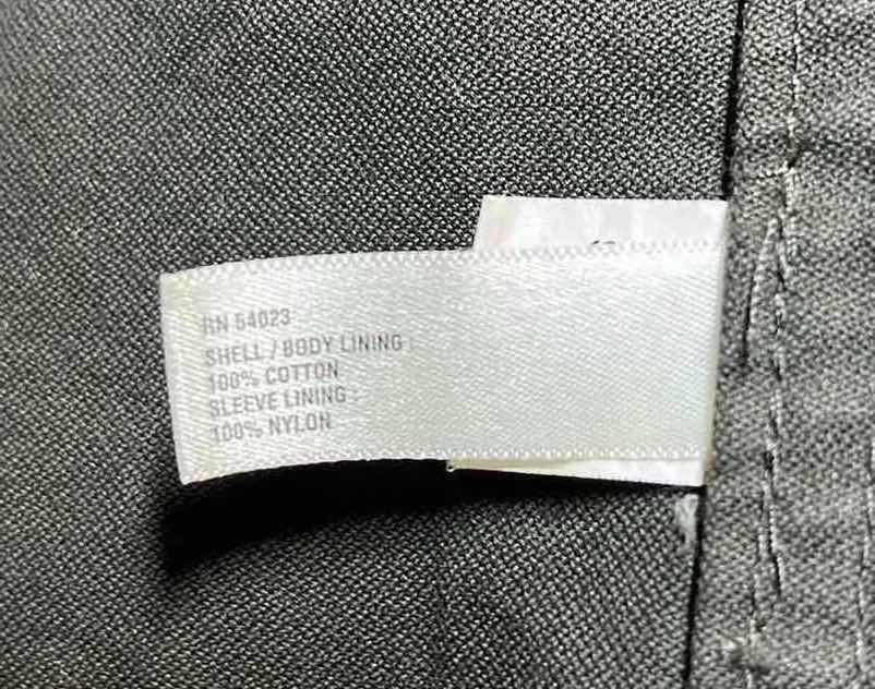 Photo 1 of BLACK HOODED CARGO JACKET MENS SIZE LG