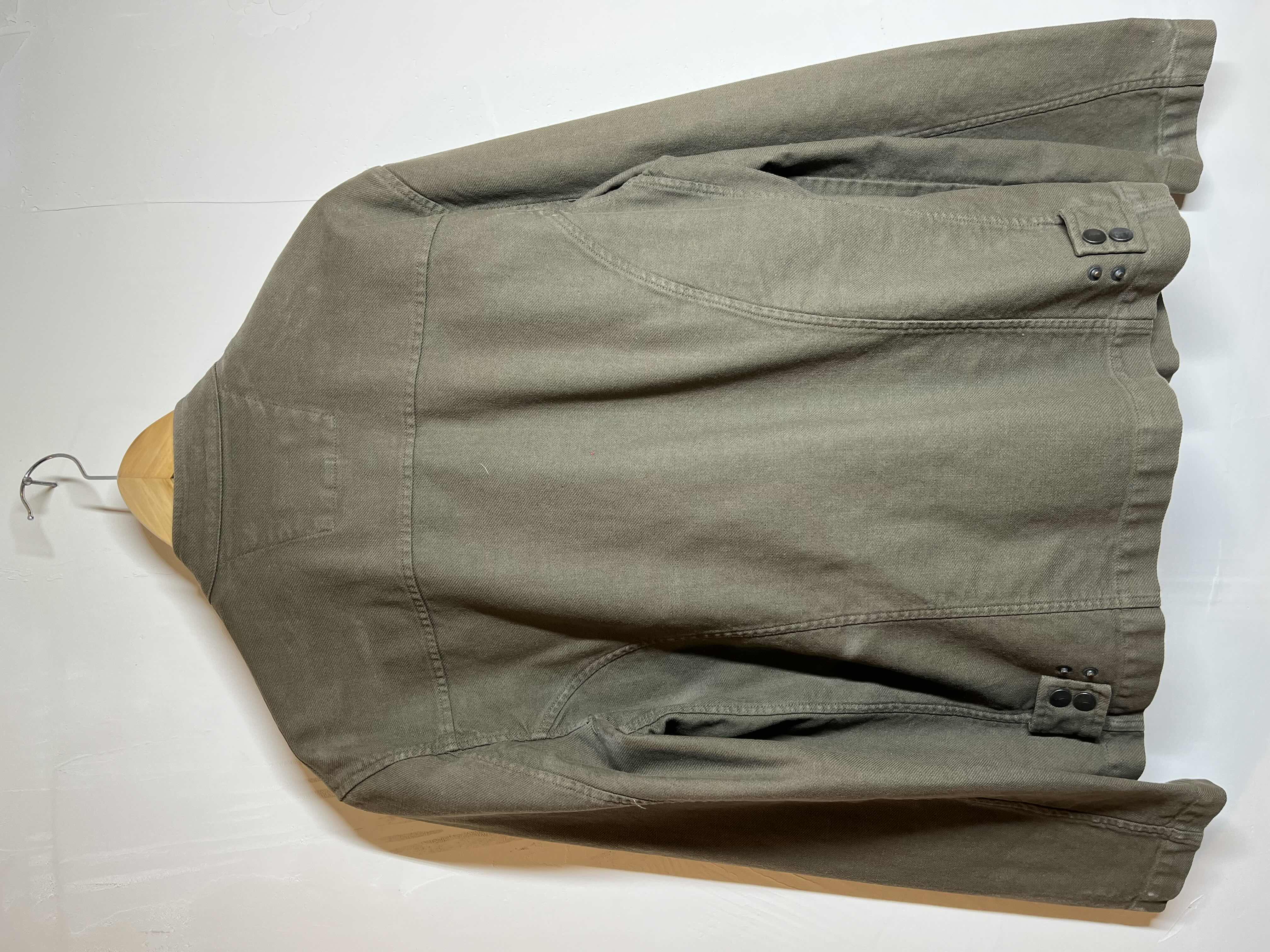 Photo 1 of JOHN VARVATOS OLIVE GREEN CARGO JACKET MENS SIZE M