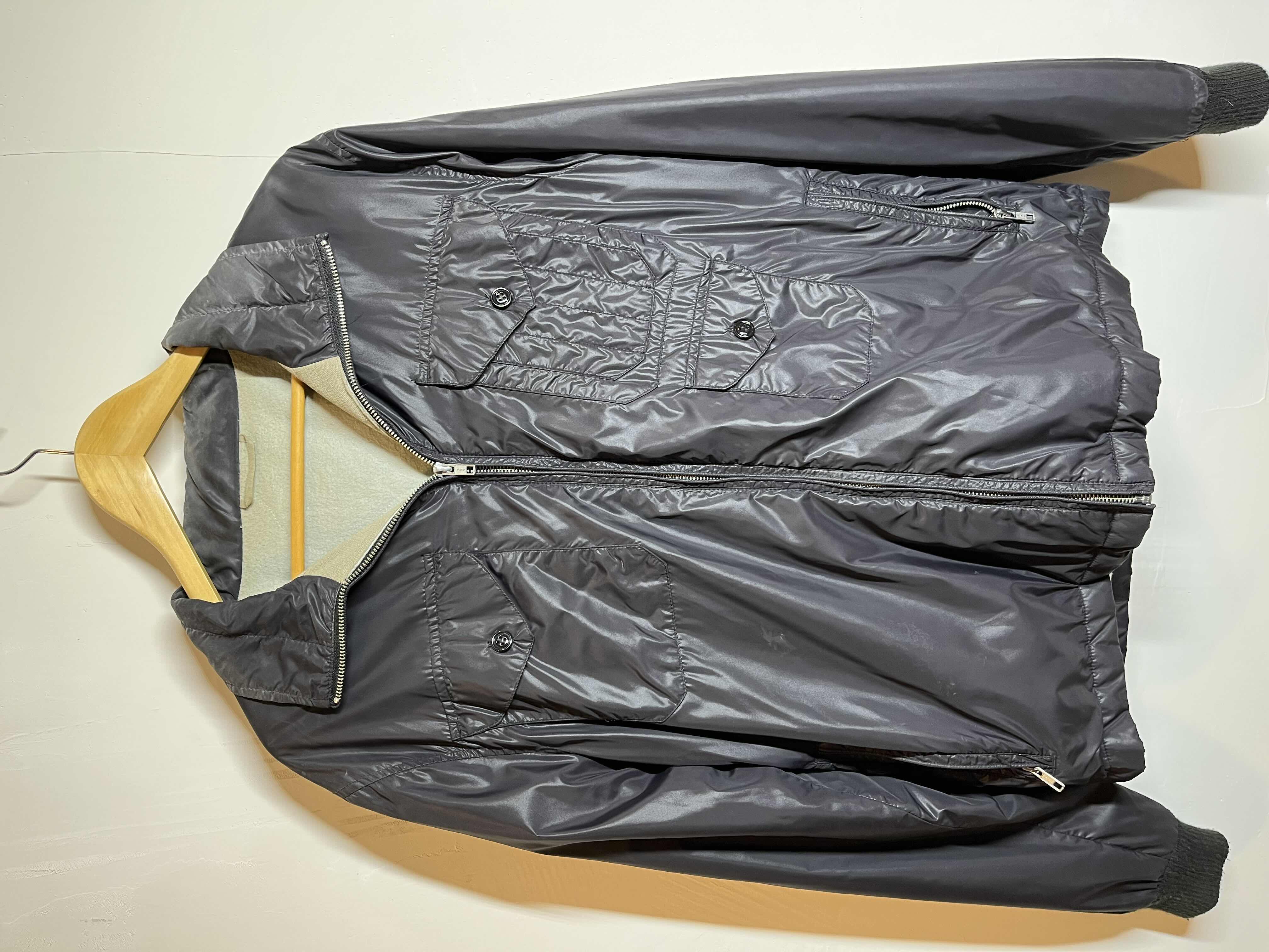 Photo 1 of EVER BLACK CARGO WINDBREAKER JACKET MENS SIZE M