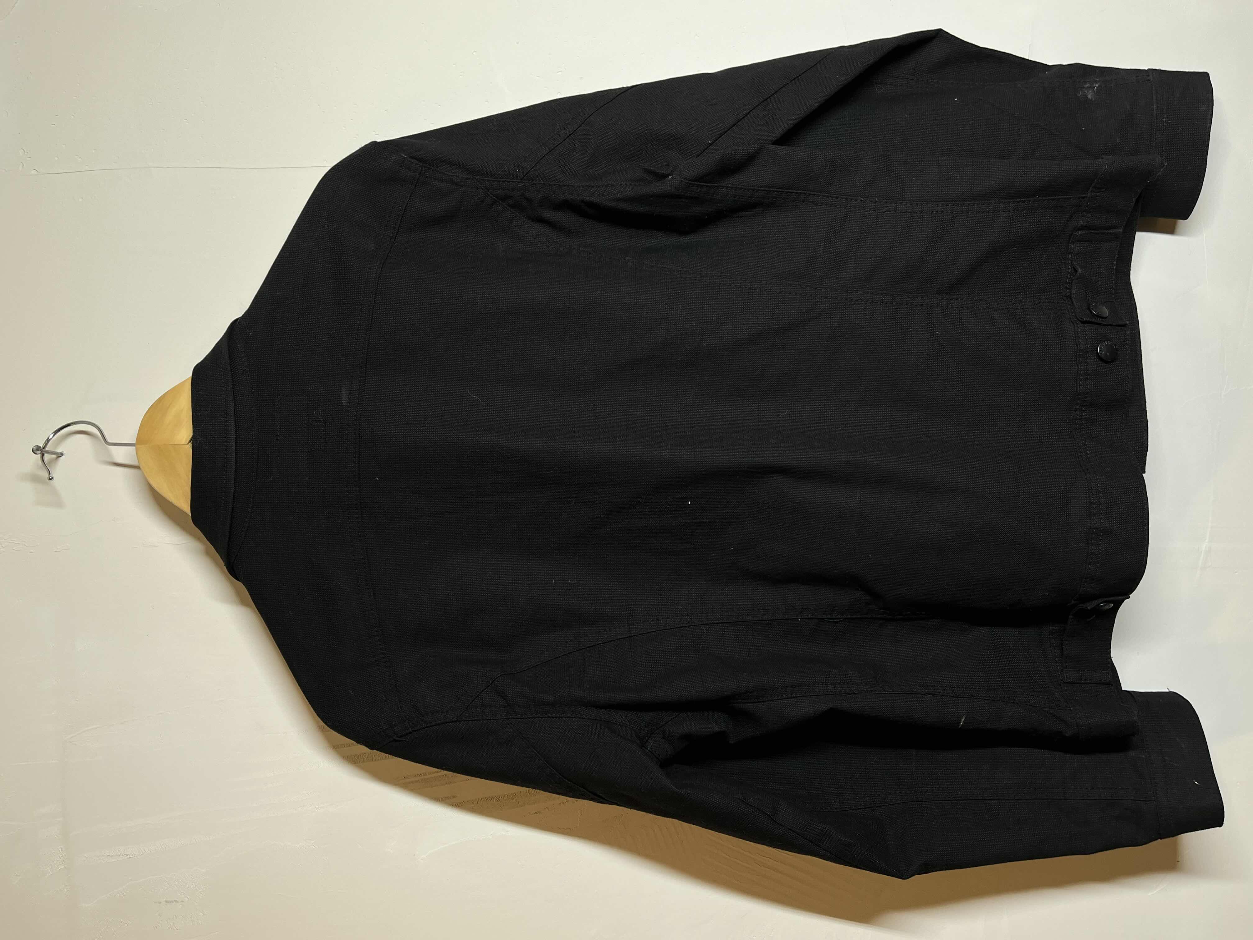 Photo 1 of CRAFT FLOW BLACK TRUCKER JACKET MENS SIZE LG
