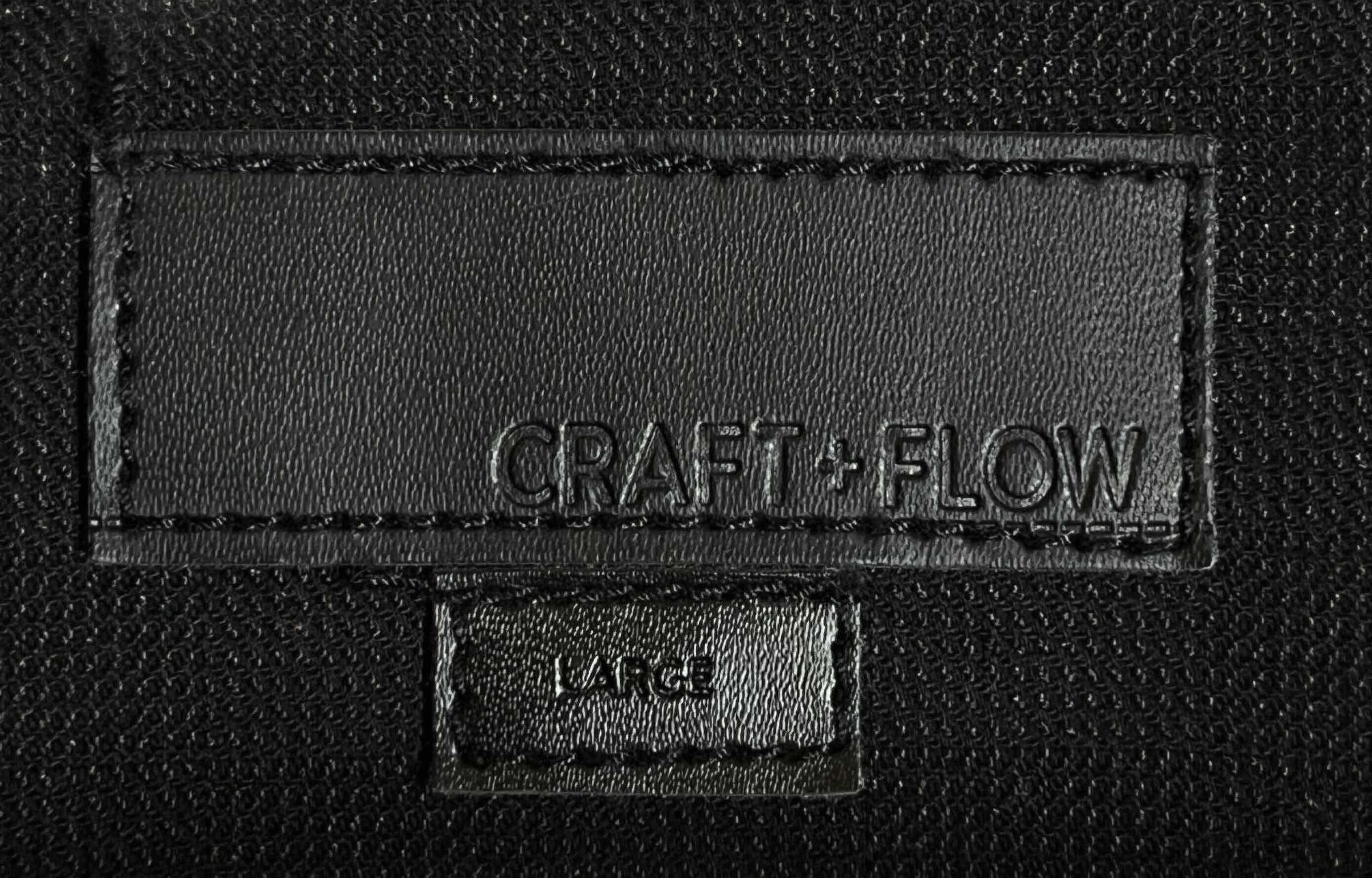 Photo 1 of CRAFT FLOW BLACK TRUCKER JACKET MENS SIZE LG