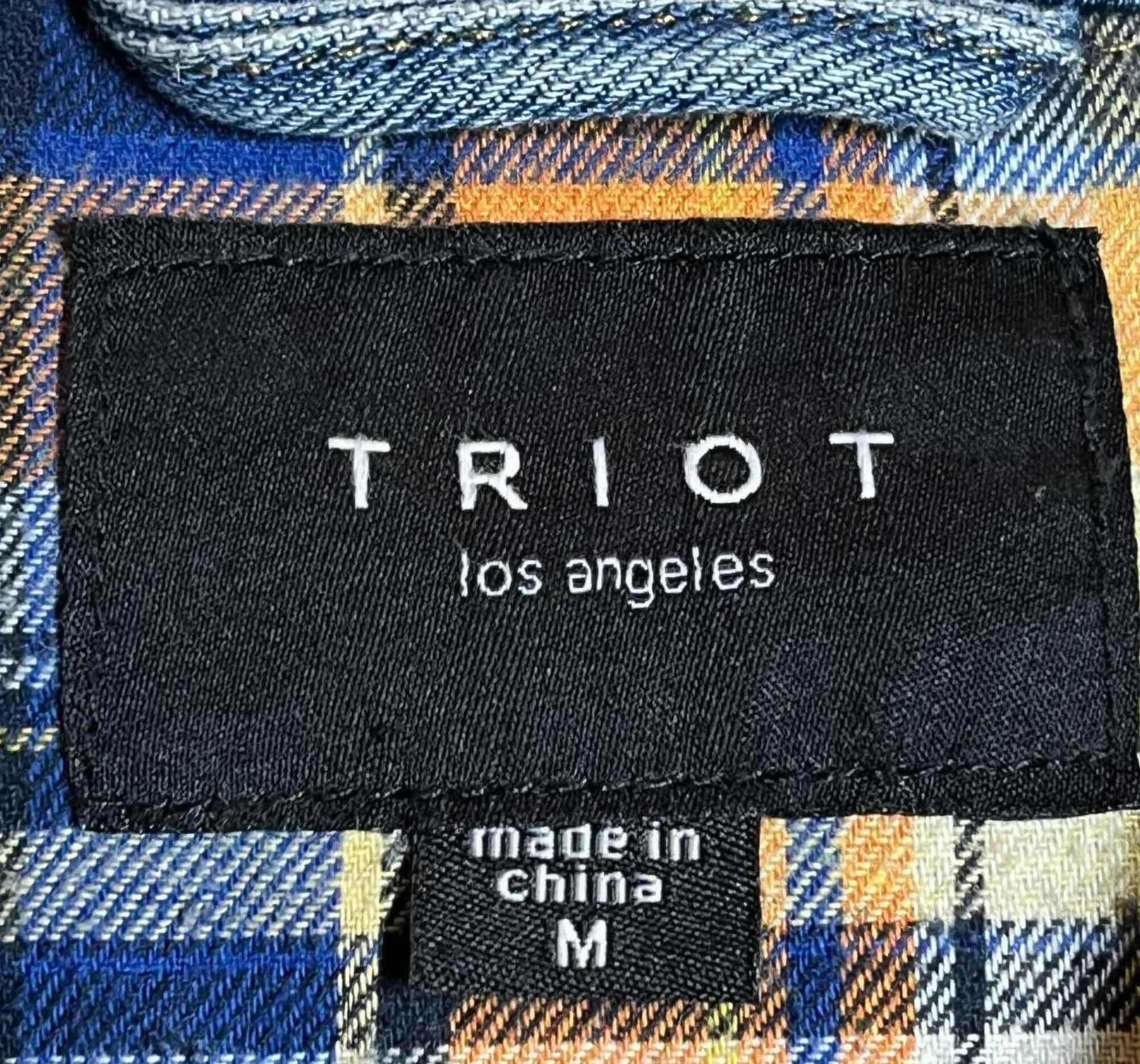 Photo 1 of NEW TRIOT LOS ANGELES DENIM JACKET MENS SIZE M