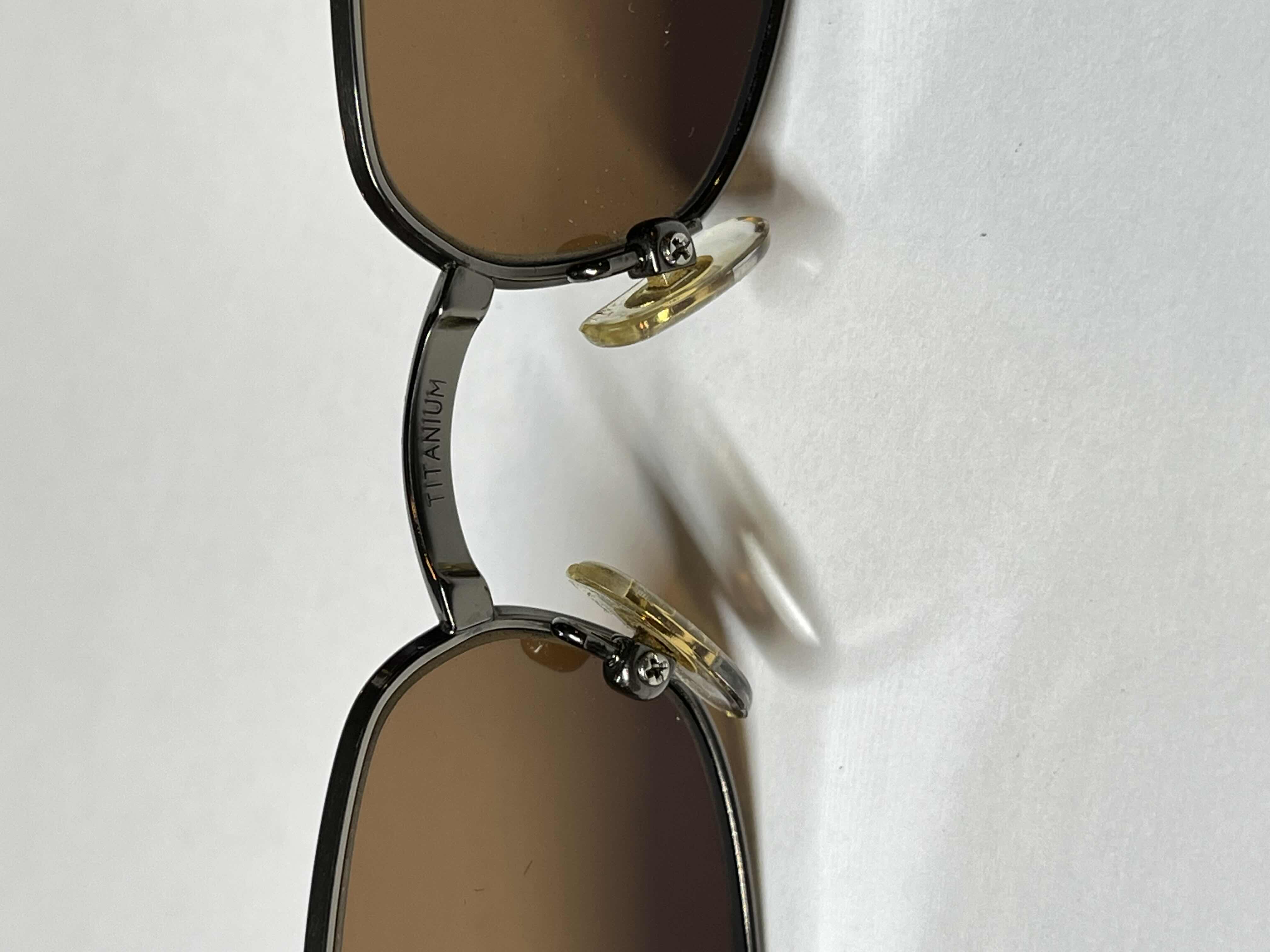 Photo 1 of KIESELSTEIN-CORD MCQUEEN TORTOISE SHELL TITANIUM MENS SUNGLASSES W CASE