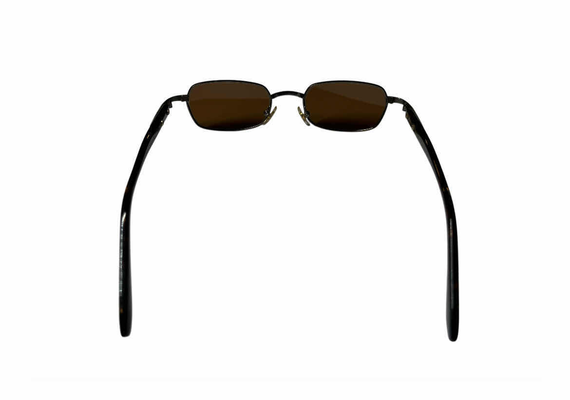 Photo 1 of KIESELSTEIN-CORD MCQUEEN TORTOISE SHELL TITANIUM MENS SUNGLASSES W CASE