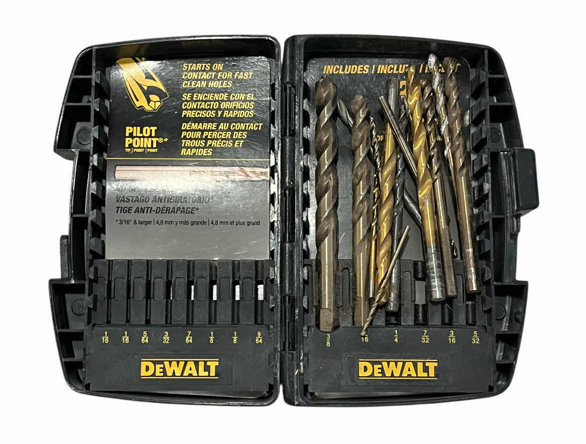 Photo 1 of DEWALT BIT SETS-VARIOUS PURPOSES (4)