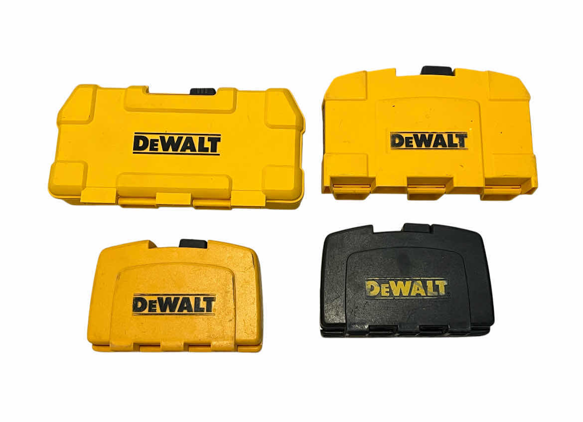 Photo 1 of DEWALT BIT SETS-VARIOUS PURPOSES (4)