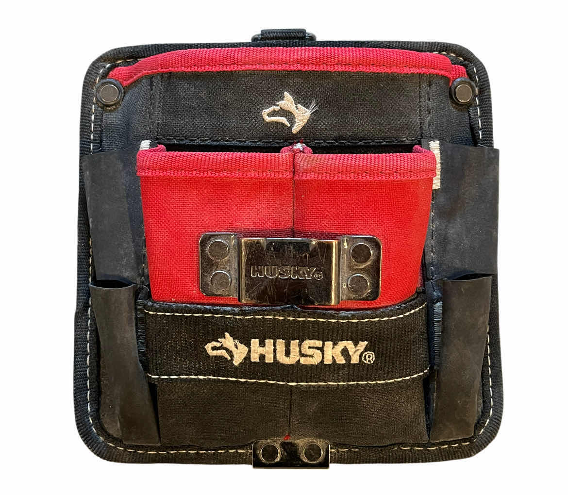 Photo 1 of HUSKY TOOL BELT POUCHES (3)