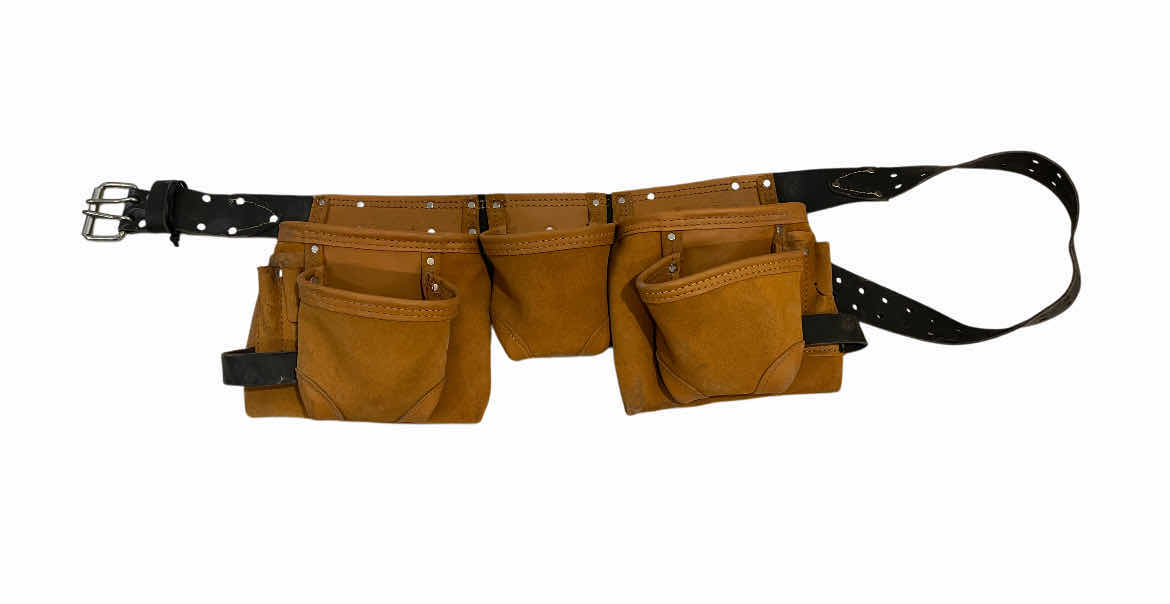 Photo 1 of LEATHER TOOL BELTS (3)