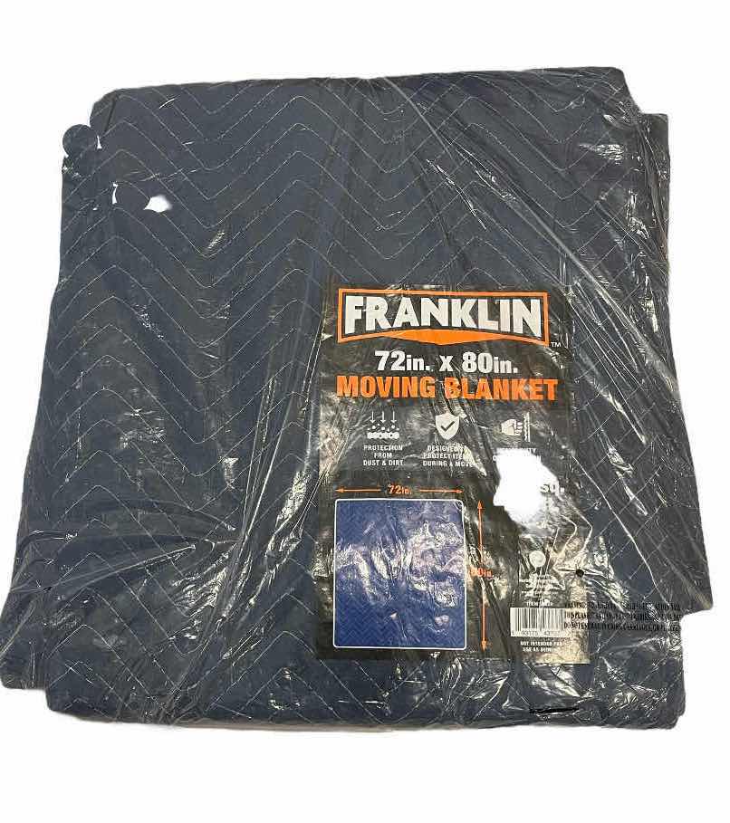 Photo 1 of EVERBILT & HFT TARPS (3) W FRANKLIN MOVING BLANKET