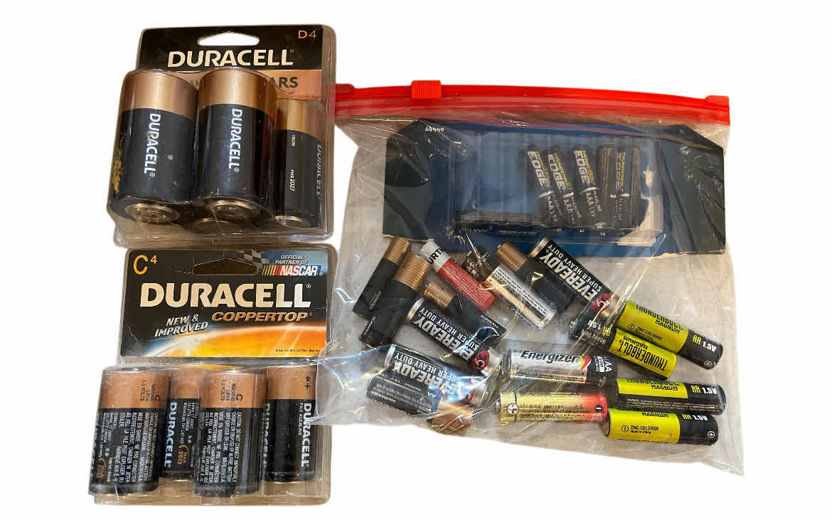 Photo 1 of WORK LIGHTS & FLASHLIGHTS (12) W BATTERIES