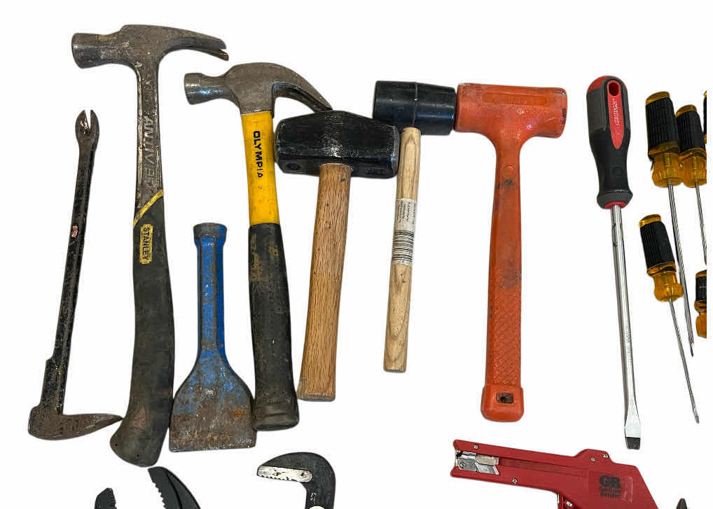 Photo 1 of AWP TOOL BAG W VARIOUS PURPOSE TOOLS (APPROX 45 TOOLS)