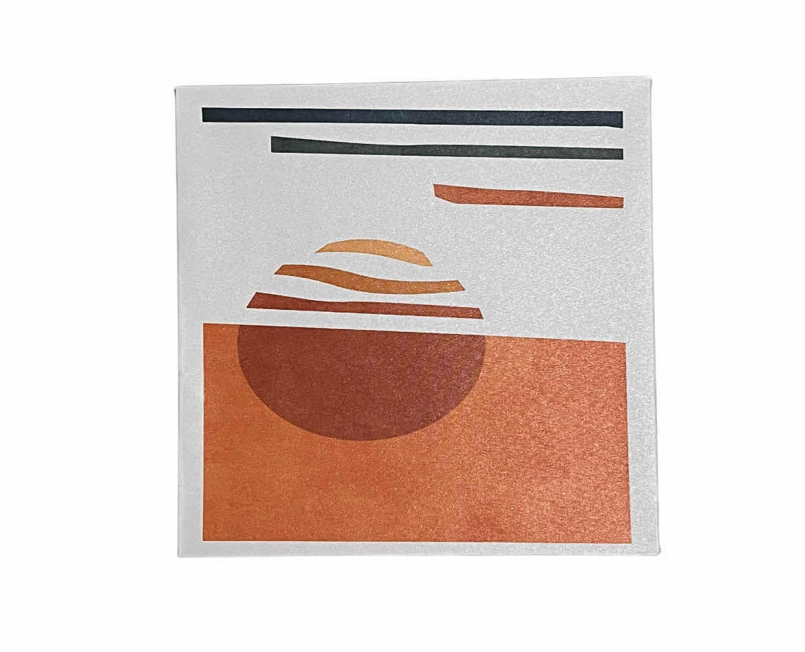 Photo 4 of ABSTRACT CANVAS PRINT ARTWORK (4) 12” X 12”