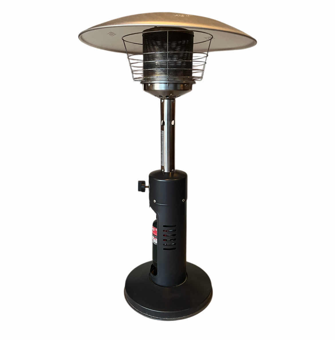 Photo 1 of OUTDOOR MINI PROPANE PATIO HEATER 20” X 37”