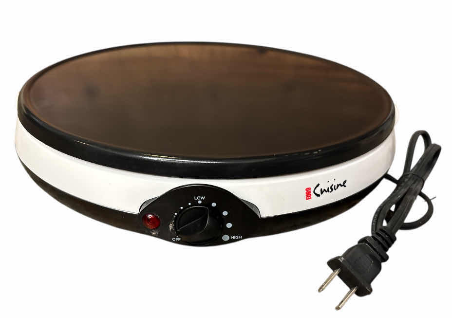 Photo 1 of EURO CUISINE CREPE MAKER & MULTIPURPOSE GRILL (CM20)