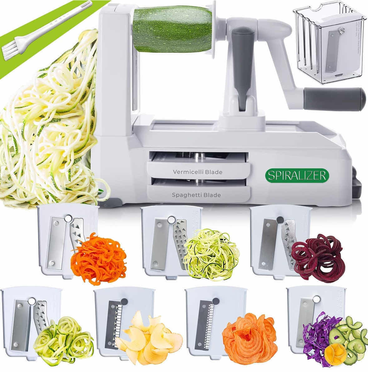 Photo 1 of SPIRALIZER 7-BLADE VEGETABLE SLICER