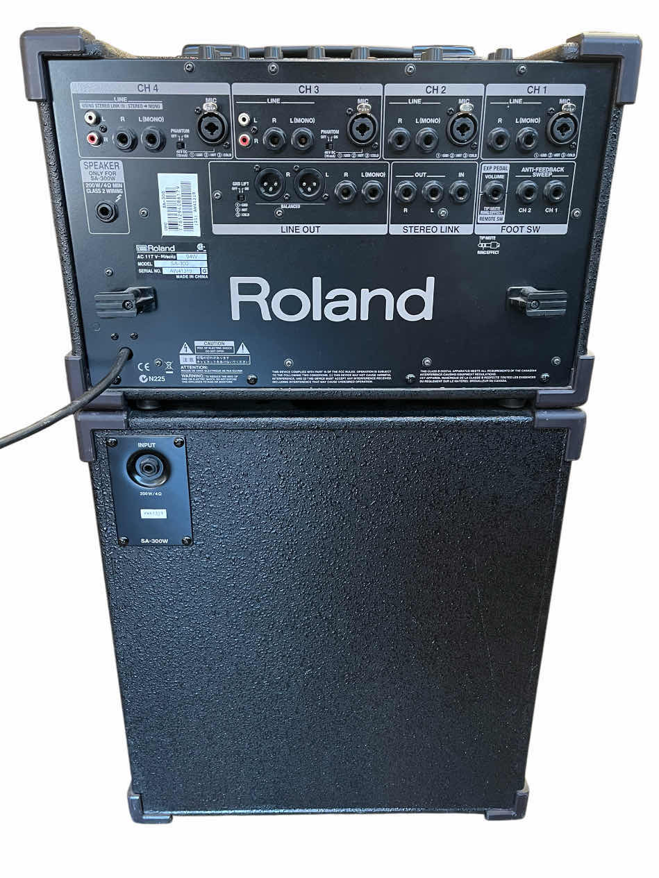 Photo 1 of ROLAND STAGE AMPLIFIER SA-300