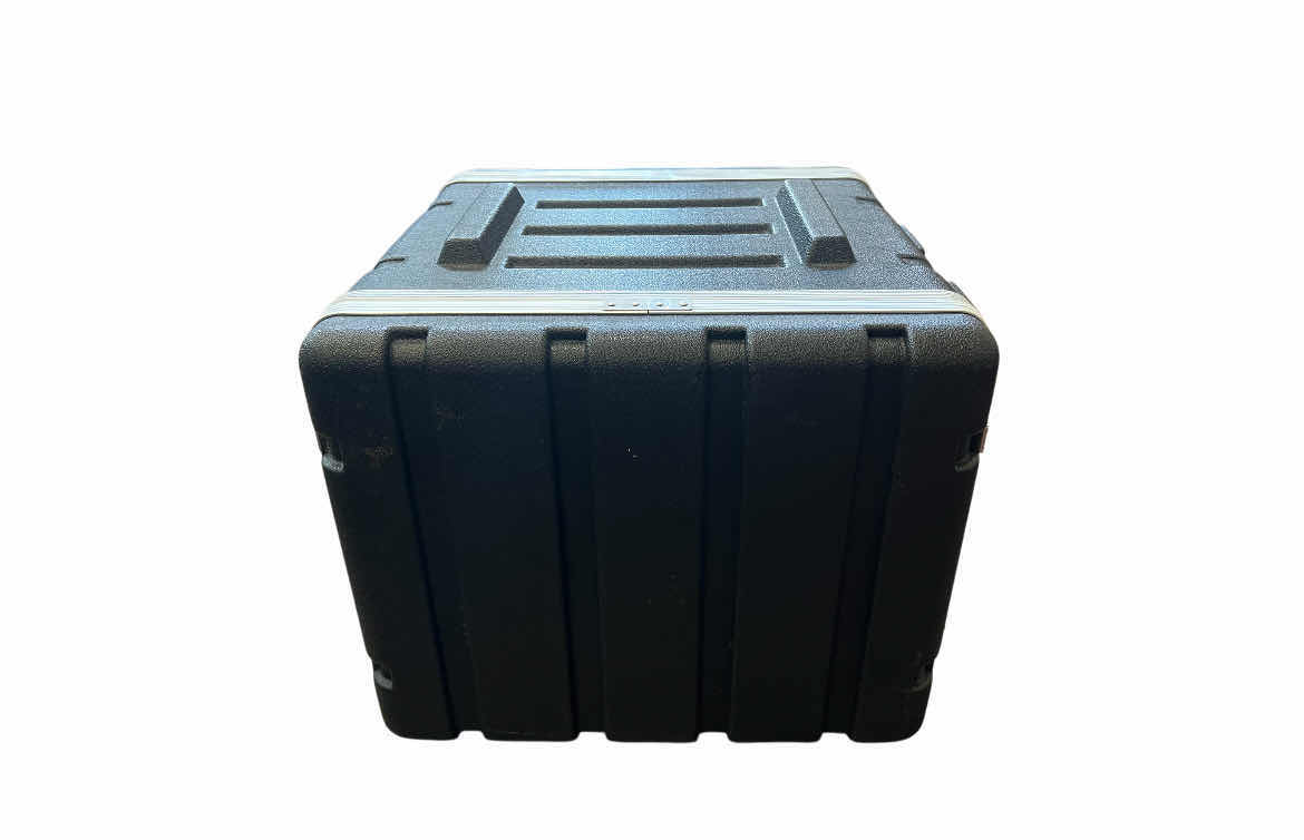 Photo 1 of SAMSON-POWER BRITE PB9, DUAL 31 BAND EQ/FEEDBACK MANAGEMENT SYSTEM D2500, 4-CHANNEL COMPRESSOR GATE S-COM 4, DUAL 15 BAND EQUALIZER S-CURVE 215 & ALTO PROFESSIONAL CROSSOVER AX 2304 W STAGG HARD-CASE 22” X 22.5” H16”