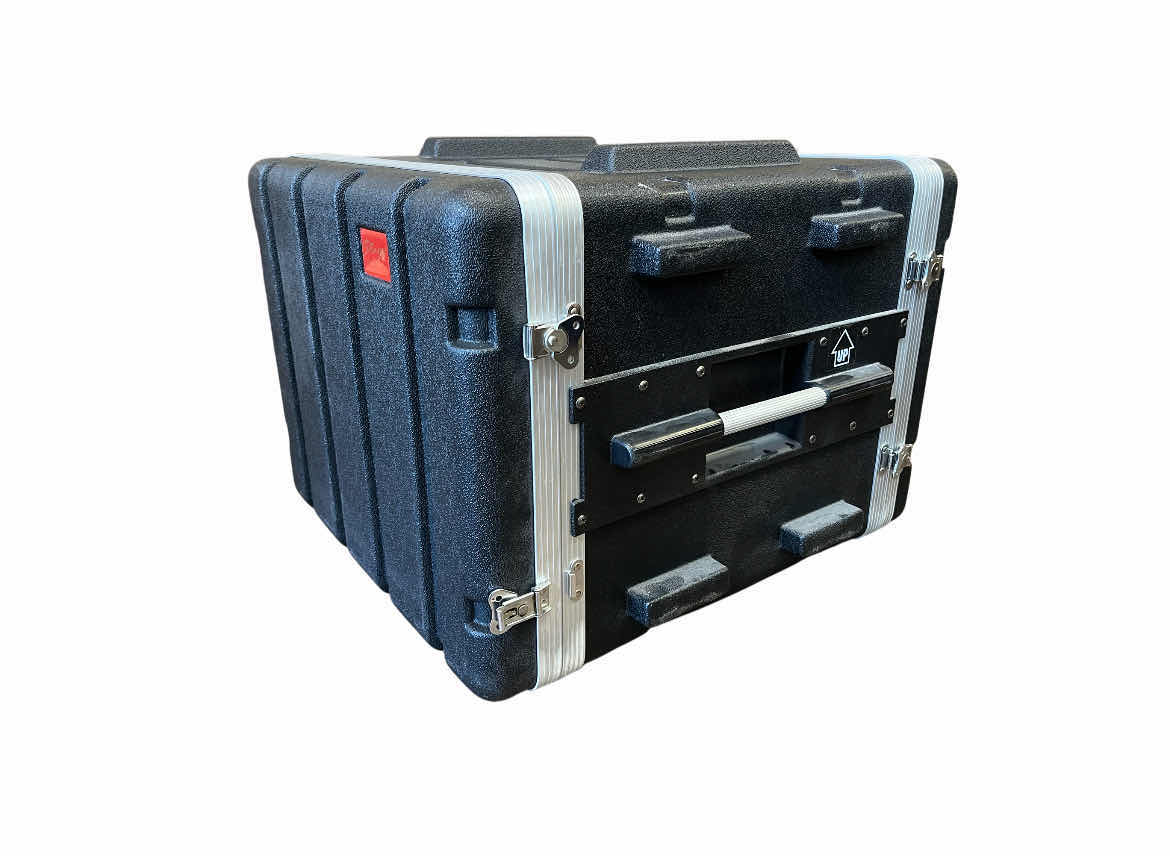 Photo 1 of SAMSON-POWER BRITE PB9, DUAL 31 BAND EQ/FEEDBACK MANAGEMENT SYSTEM D2500, 4-CHANNEL COMPRESSOR GATE S-COM 4, DUAL 15 BAND EQUALIZER S-CURVE 215 & ALTO PROFESSIONAL CROSSOVER AX 2304 W STAGG HARD-CASE 22” X 22.5” H16”