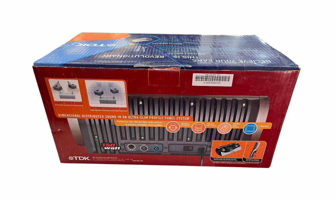 Photo 1 of TDK TREMOR 150WATT MULTI-MEDIA SPEAKERS S150