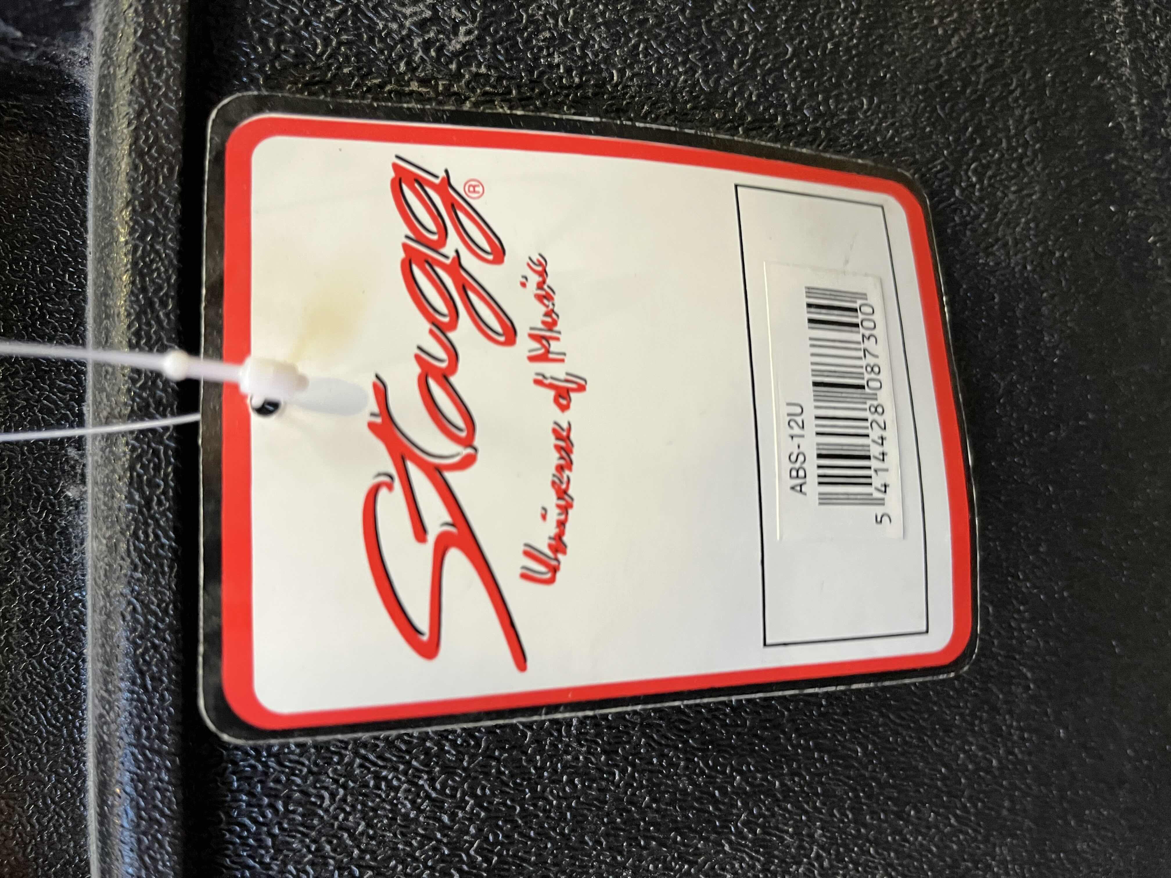 Photo 1 of STAGG BLACK 12 UNIT RACK HARD CASE ABS-12U