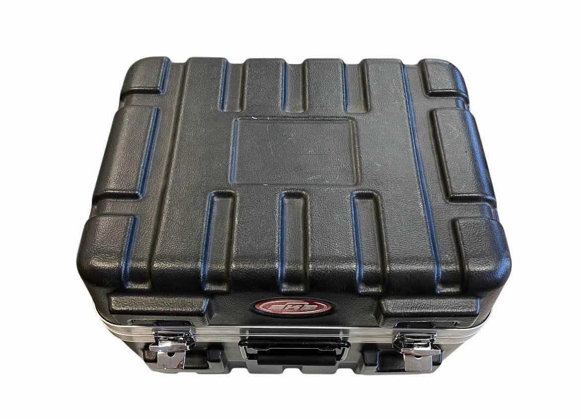 Photo 1 of SKB BLACK 12 SPACE MICROPHONE & ACCESSORY HARD CASE 18” X 14” H14”