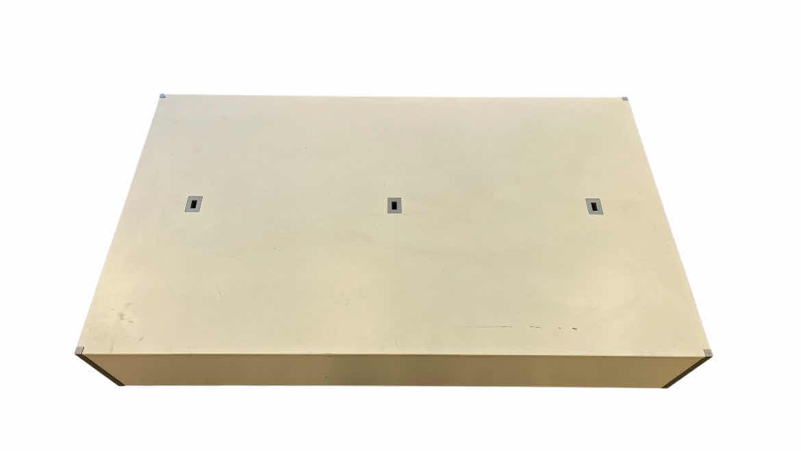 Photo 1 of COMMERCIAL RETAIL WHITE FINISH ROLLING MANNEQUIN STAGE PLATFORM 84” X 48” H18”