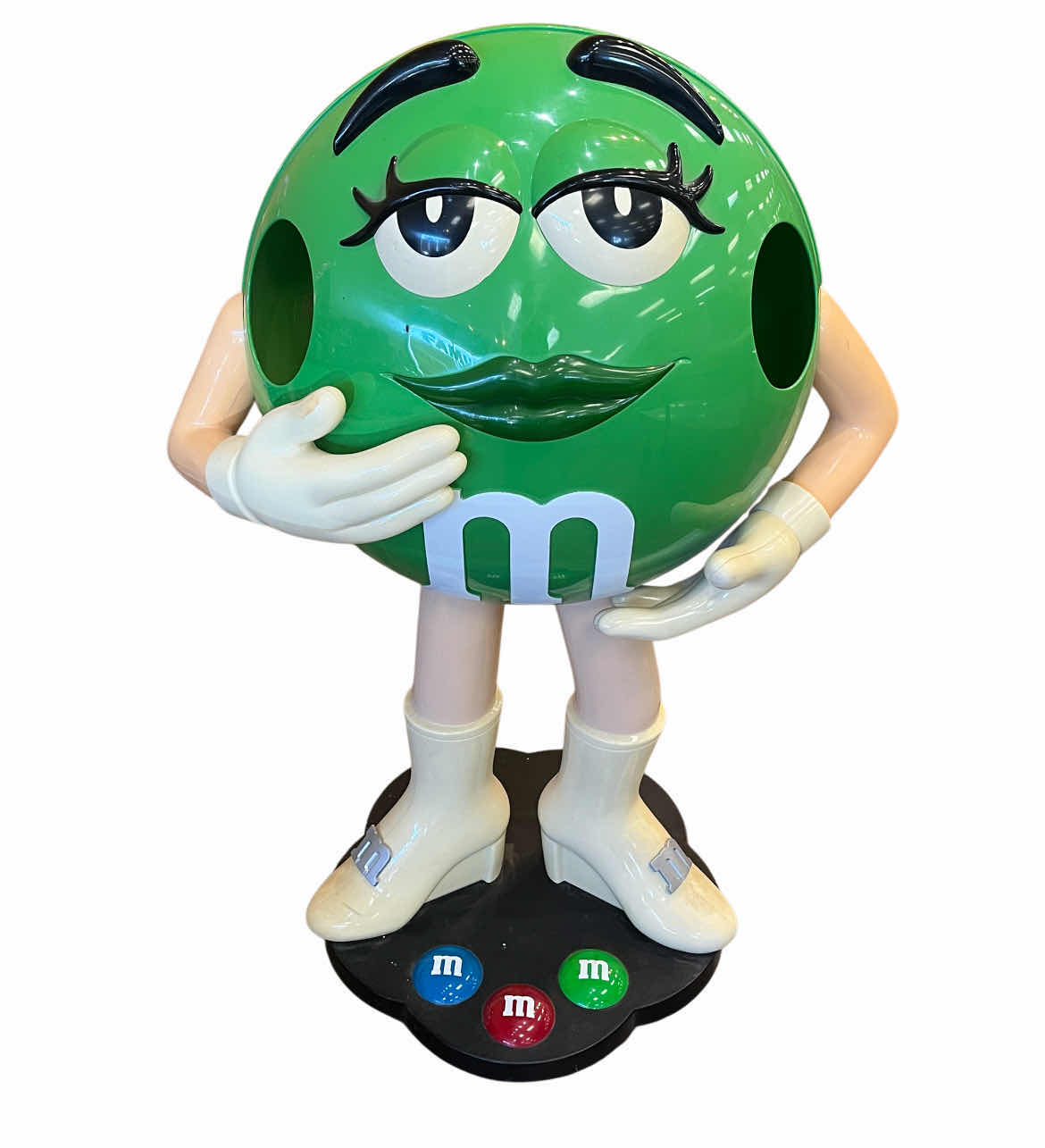 Photo 1 of GREEN M&M MARS INC ROLLING DISPLAY 27” X 12” H39”