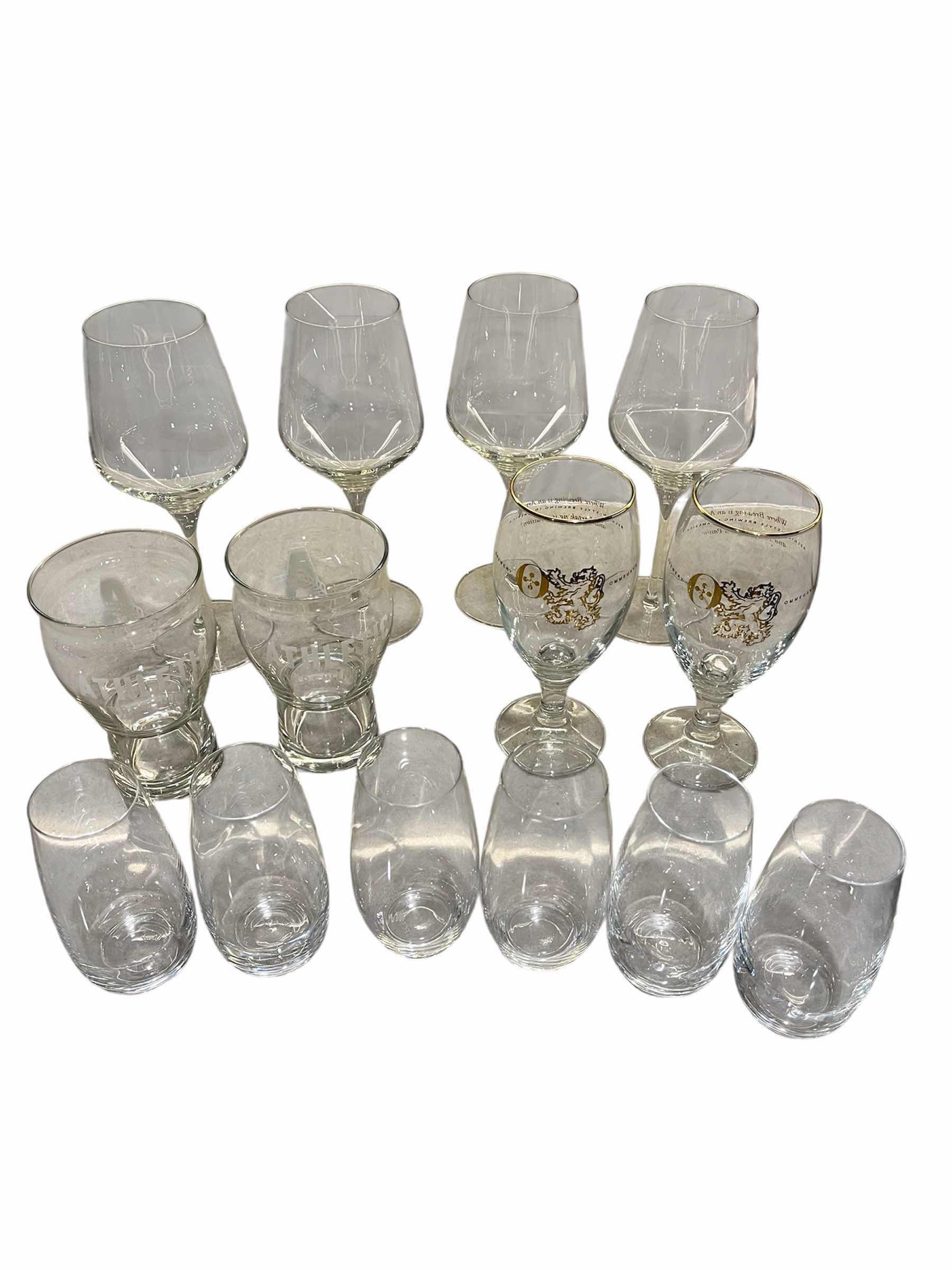 Photo 1 of BEER & WINE DRINKING GLASSES (14)