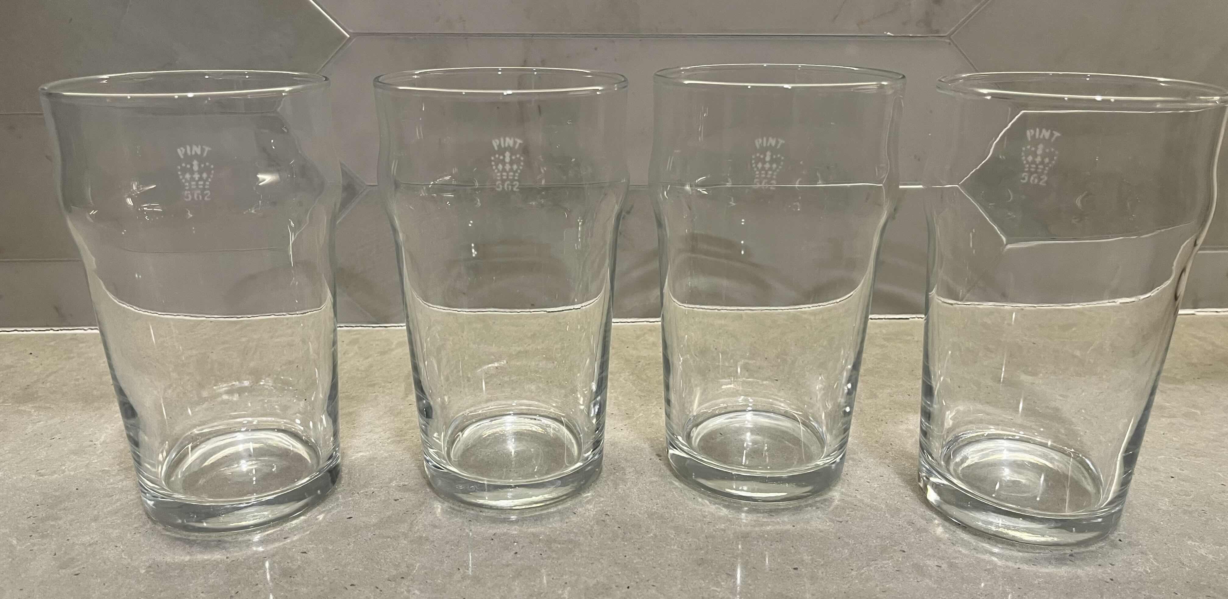 Photo 3 of BREWING COMPANY & PINT BEER GLASSES (10)