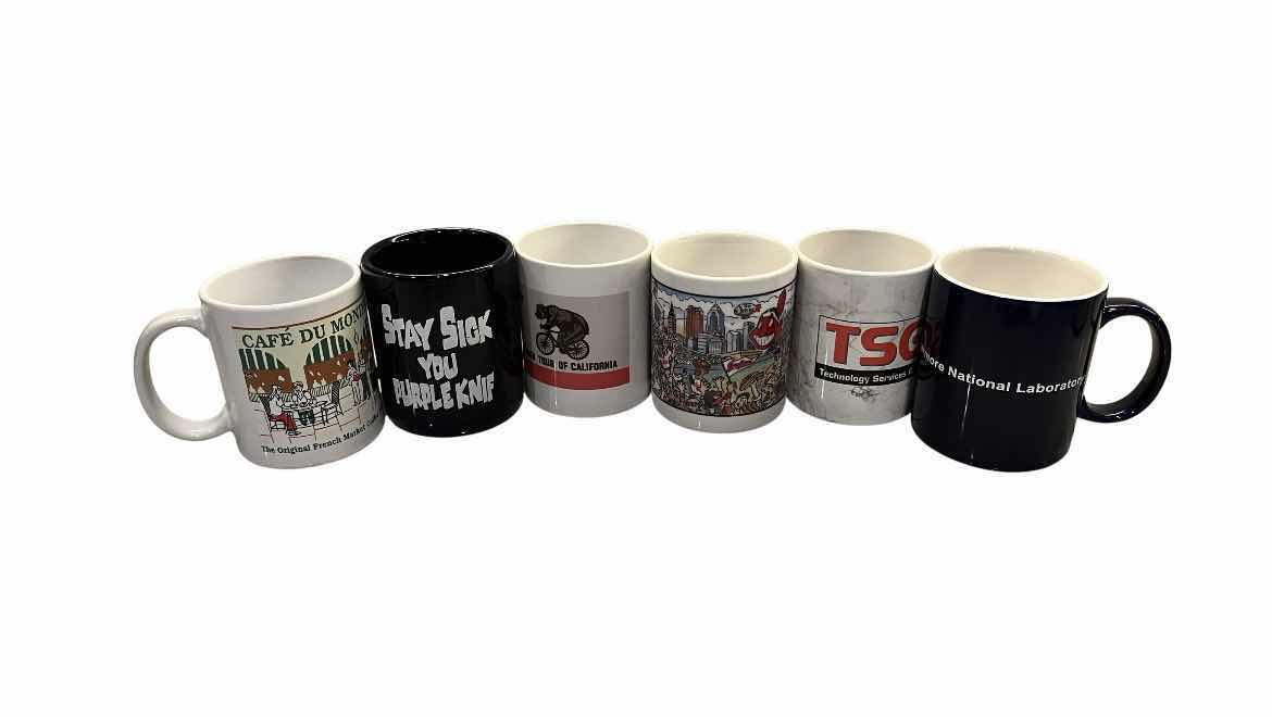 Photo 1 of COFFEE & TEA MUGS W TRAVEL CUPS (17)
