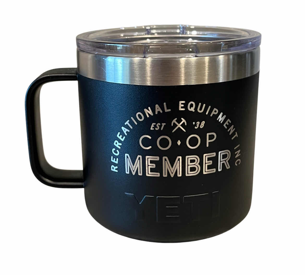 Photo 1 of YETI 14OZ BLACK REI CO-OP THERMO MUG
