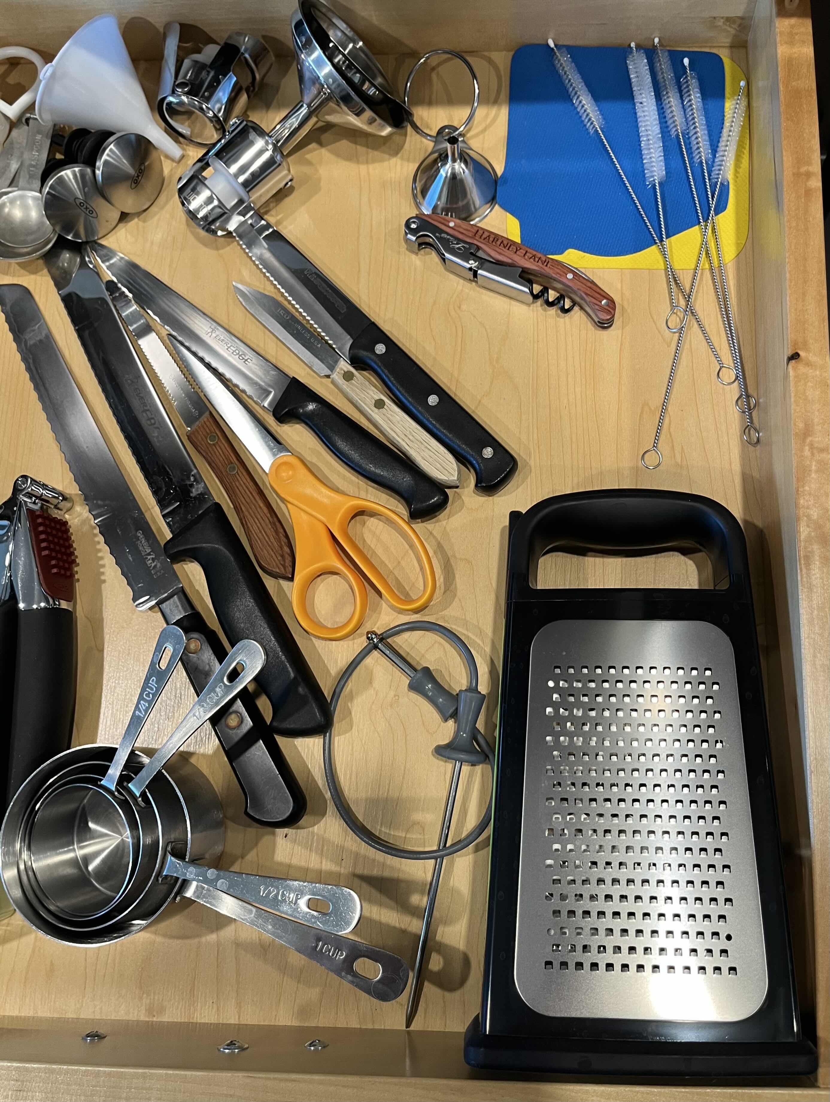 Photo 1 of KITCHEN UTENSILS, WINE KEY/PLUGS & CUTLERY