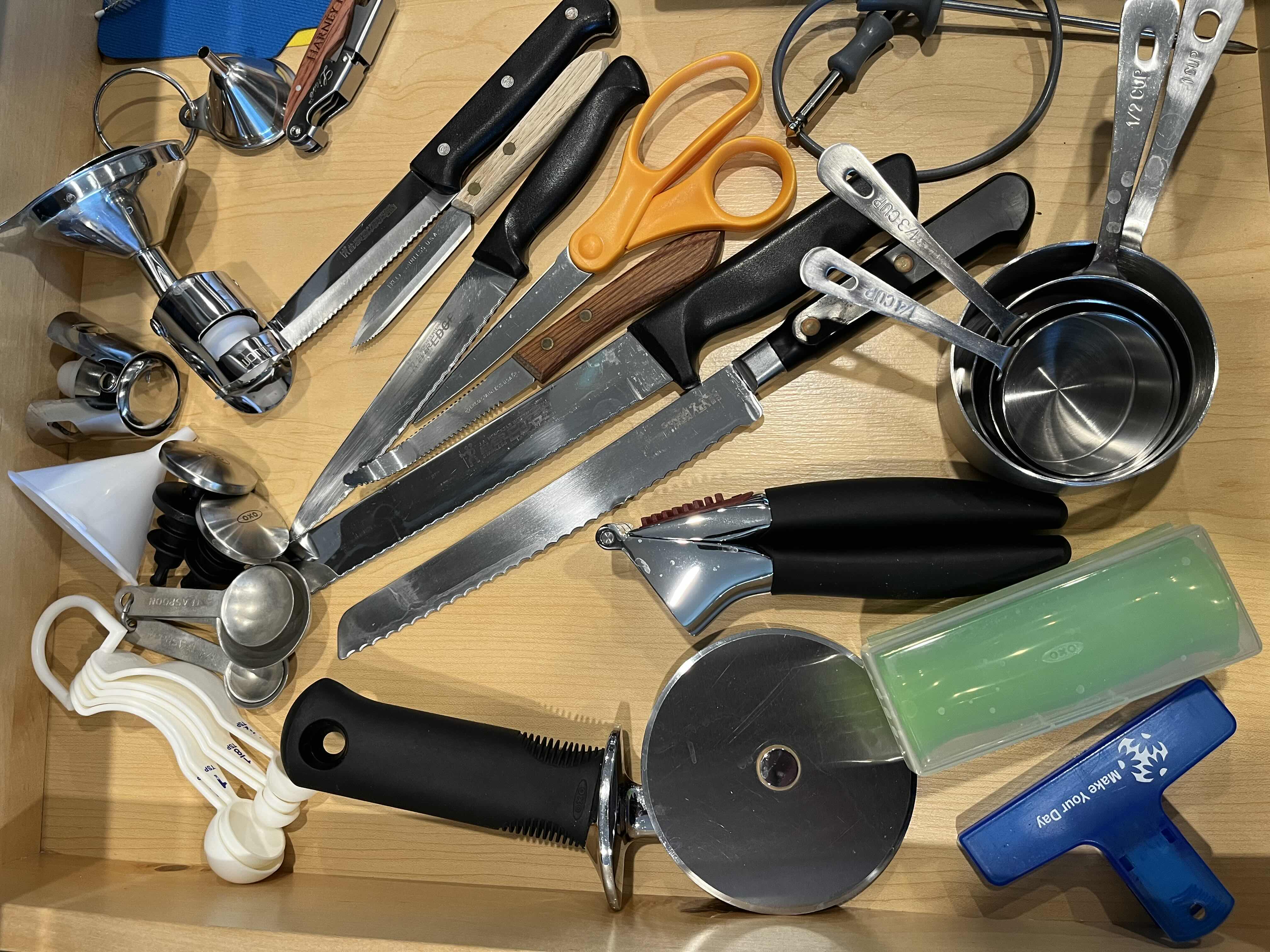 Photo 1 of KITCHEN UTENSILS, WINE KEY/PLUGS & CUTLERY