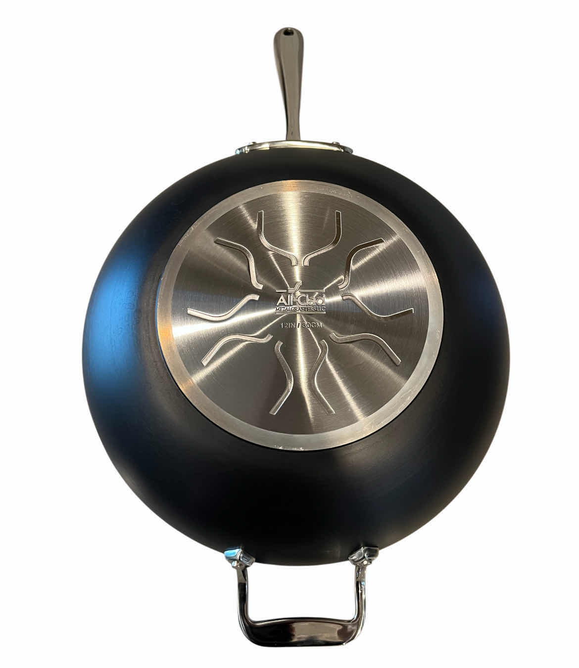 Photo 1 of ALL-CLAD NON-STICK WOK W LID 12” X 3.5”