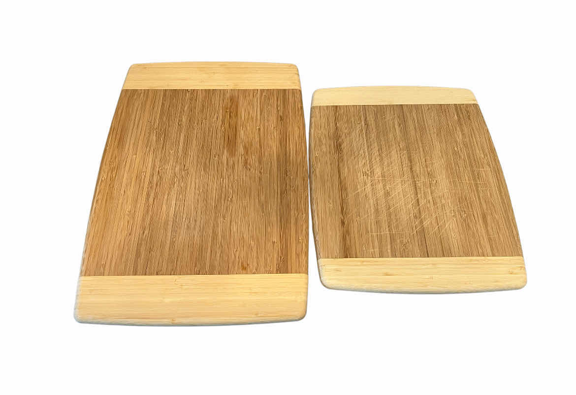 Photo 1 of BAMBOO WOOD CUTTING BOARDS 18” X 12”,14” X 11”
