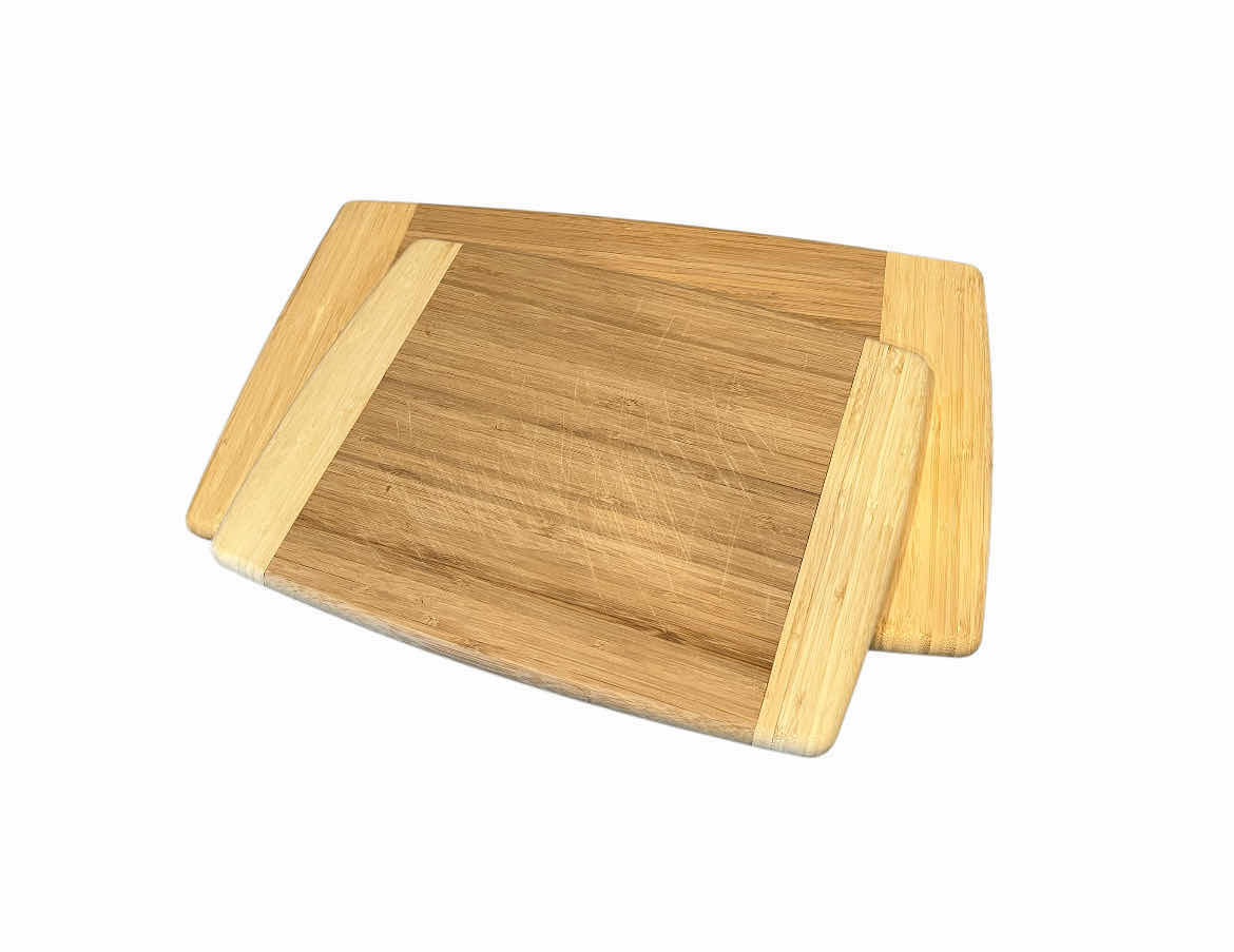 Photo 1 of BAMBOO WOOD CUTTING BOARDS 18” X 12”,14” X 11”
