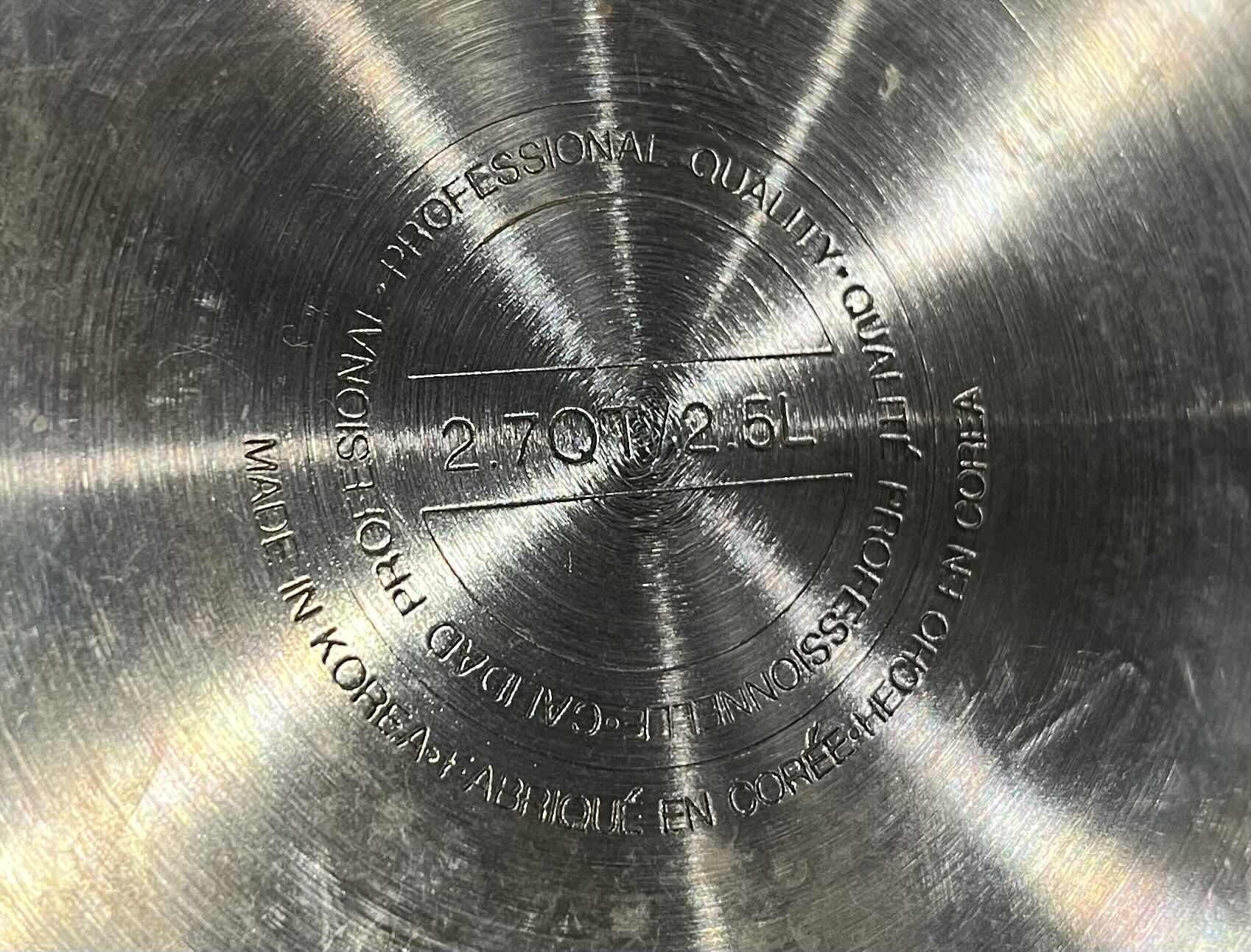 Photo 1 of CALID PROFESSIONAL 2.7QT STAINLESS STEEL WHISTLING TEA KETTLE