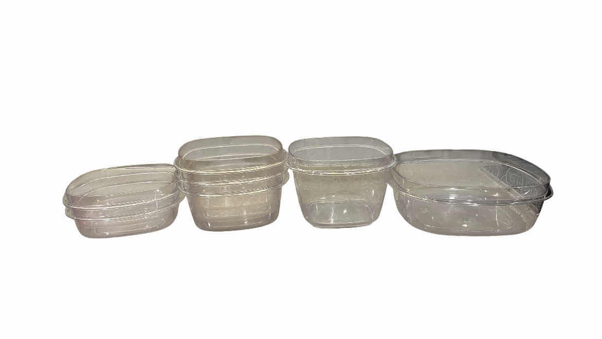 Photo 1 of RUBBERMAID 12PC FOOD STORAGE CONTAINER SET W LIDS 1.5CUP-9CUP