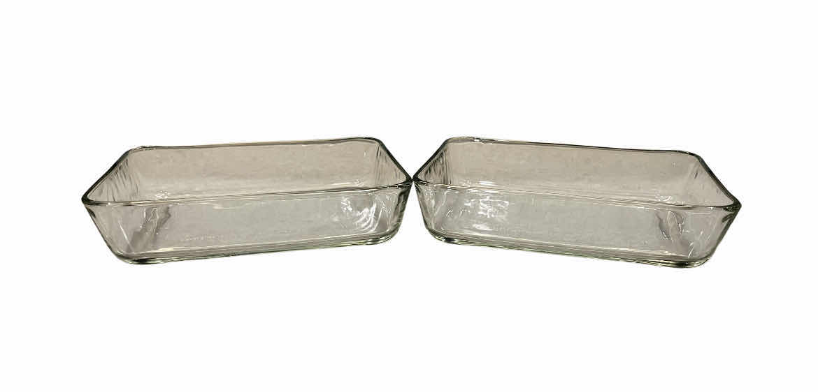 Photo 1 of ANCHOR HOCKING 2PC 3CUP GLASS FOOD STORAGE CONTAINER SET W LIDS