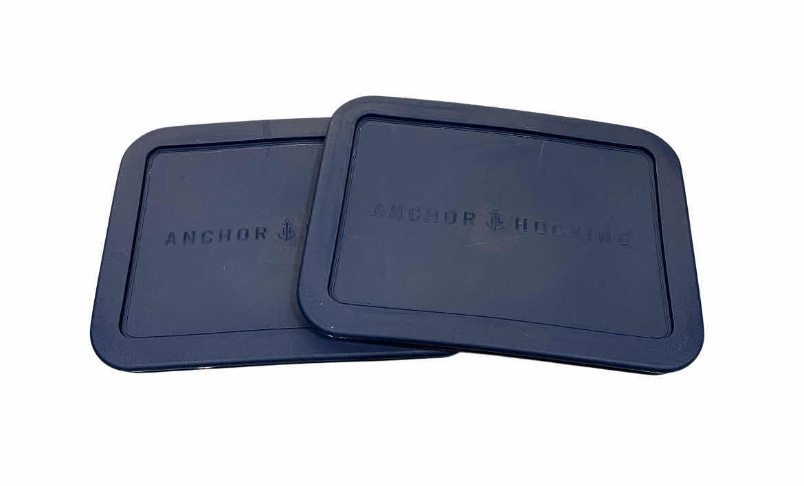 Photo 1 of ANCHOR HOCKING 2PC 3CUP GLASS FOOD STORAGE CONTAINER SET W LIDS