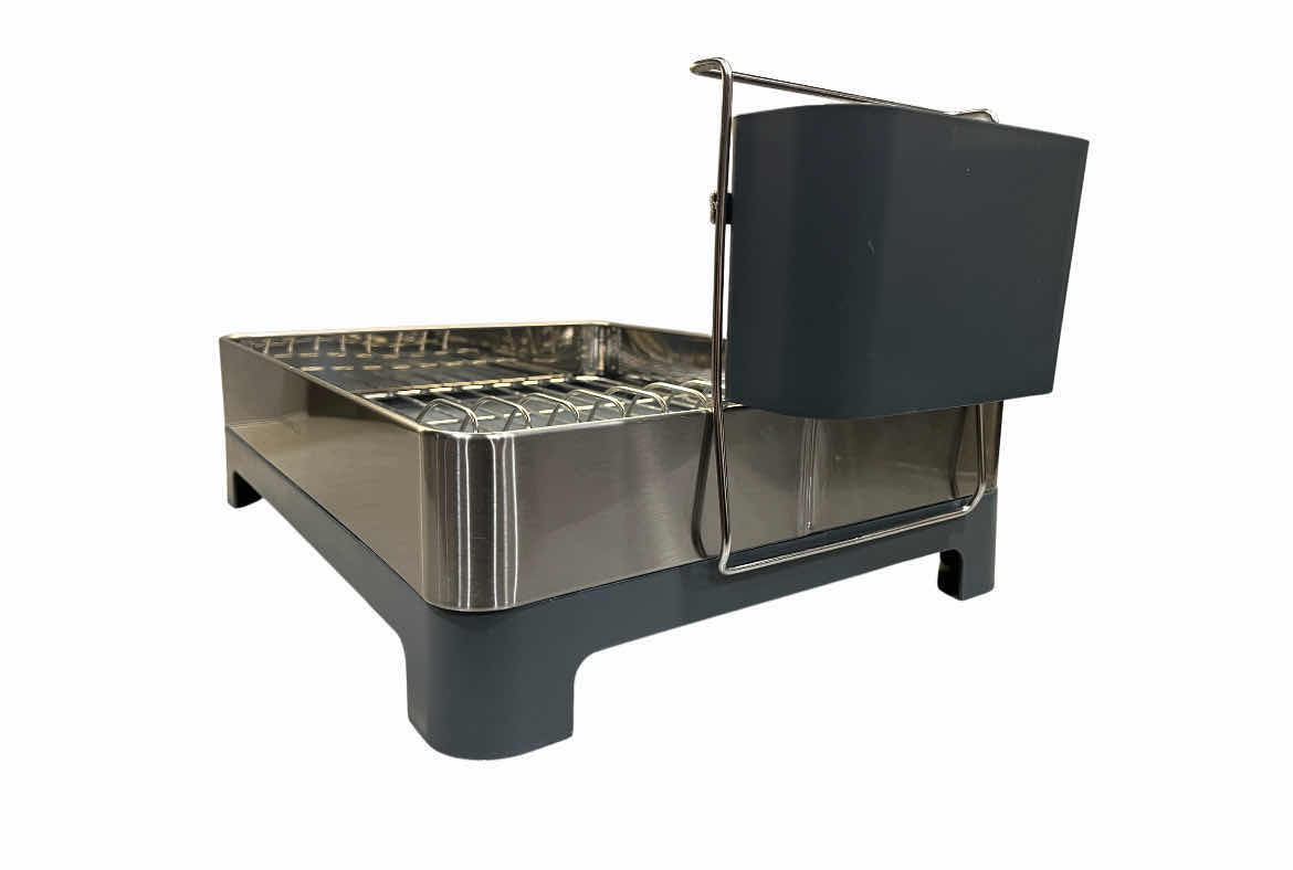 Photo 4 of SONGMICS PORTABLE DISH & UTENSIL DRYING RACK 18.5” X 12.5” H9.5”